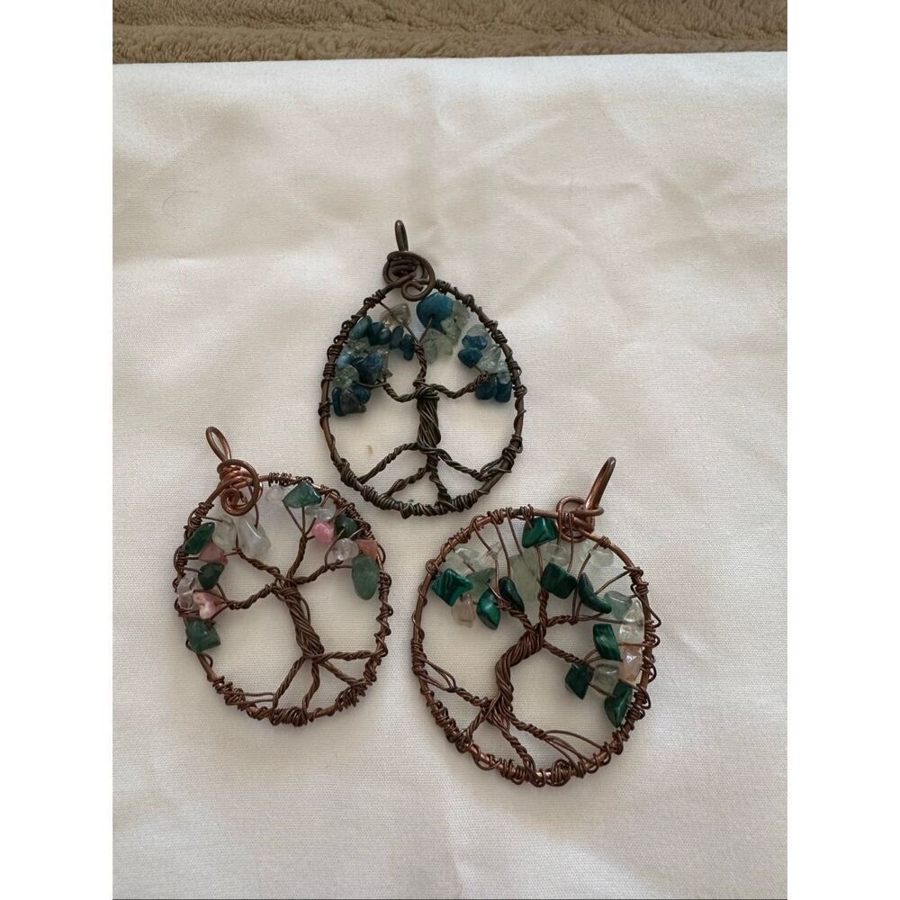 Trio of pendants for crafting